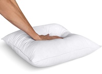 Coussins décoratifs remplis de polyester de haute qualité de 18x18 pouces pour lit et feuille de canapé et soutien du cou à motifs marins