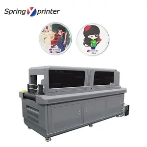 Large format uv flatbed printer single pass printer PVC card ID card making kits pro colored uv printer manufacturer