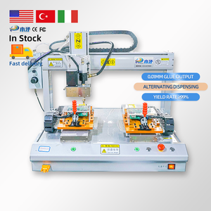 Endüstriyel ekipman için otomatik akıtma makinesi ağır 1 yıl garanti Motor Motor dişli PLC Metal cam yapıştırma - Product Image 1
