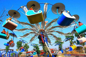 Ahtopot lunapark precio barato de fábrica Parque de Atracciones paseos doble vuelo venta paseo - Product Image 3
