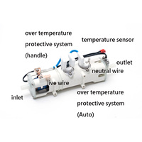 Robinet chauffe-eau électrique instantané w, avec film épais, élément de chauffe-eau