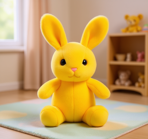Conejito de peluche amarillo de 11cm-30cm, juguete suave para bebés y niños pequeños, regalo unisex - Product Image 2