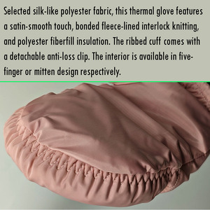 Gants d'hiver isolés pour femmes à la mode |   Gants personnalisés résistants au froid extrême, imperméables, coupe-vent et compatibles avec les écrans tactiles |   Pêche sportive - Product Image 2