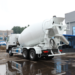 中国SINOTRUK HOWOコンクリートミキサートラック6x4ヘビーデューティ10ホイール12立方メートルディーゼルエンジンセメント混合トラック - Product Image 1