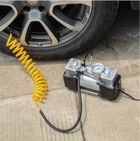 Vente en gros 540 véhicule de vente monocylindre à moteur pompe à air d'urgence pointeur automatique 12V gonfleur de pneu portable pour voiture