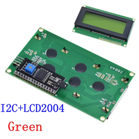 Módulo de Pantalla LCD2004 I2C - Pantalla LCD de 20x4 Caracteres con Retroiluminación Azul/Amarillo-Verde (Compatible con HD44780)
