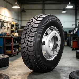 Buy New Bias Solid 12R22.5 Truck Tyres Online Premium Quality Fast Delivery Available Wholesale Deals for Trucks Heavy Vehicles - Product Image 1