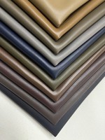 Tissu en cuir PU grain Napa en stock, vente en gros, épaisseur 1,2 mm, matériau entièrement en PU résistant à l'abrasion pour bagages, sacs, canapés, usage domestique