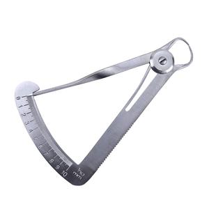 दंत चिकित्सा दंत चिकित्सक प्रयोगशाला दंत शासक के लिए नया स्टेनलेस स्टील ऑटोक्वैबल कैलिपर 0-10 मिमी पैमाने मापने दंत कैलिपर - Product Image 1