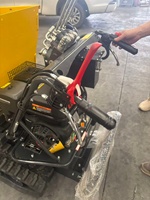 Nouveau Transporteur à Chenilles Mini Dumper Euro5 à Essence 9HP 4x2, Capacité de Charge 500-1000KG