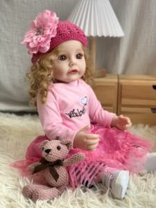 Cuerpo barato chica realista felpa personalizada Blythe realista conjunto cochecito buen chico moda Navidad Reborn muñecas - Product Image 6