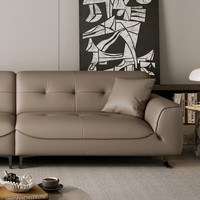Canapé Modulaire en Cuir Véritable Moderne TJS2377 avec Cadre en Bois Massif et Mousse Haute Densité pour Salon et Hôtel – Offre VIP