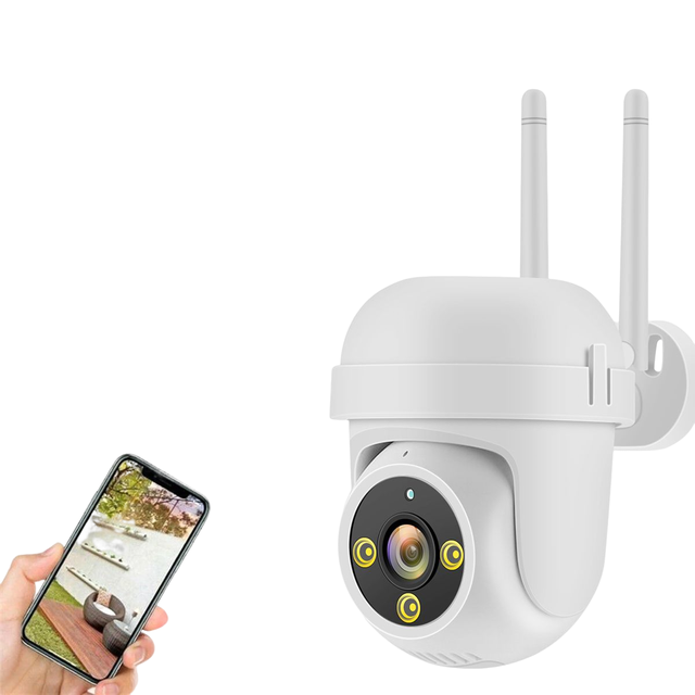 Waterproof WiFi Support 128 Memory Card CCTV Security IP Camera Outdoor Dual Lens Network Camera