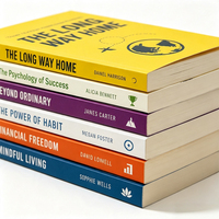 Impresión de Libros de Tapa Blanda Personalizados, Servicio de Encuadernación Perfecta Educativa
