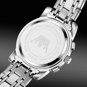   Montre-bracelet à quartz originale multifonctionnelle classique pour hommes avec logo personnalisé OEM, phase de lune, étanche 2026 - Product Image 4