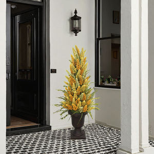Nouvelle décoration pour la fête <span class=keywords><strong>de</strong></span> Thanksgiving, arbre artificiel rose en <span class=keywords><strong>pot</strong></span> pour l'extérieur - Product Image 2
