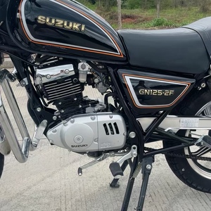 <span class=keywords><strong>Moto</strong></span> d'<span class=keywords><strong>Occasion</strong></span> <span class=keywords><strong>Suzuki</strong></span> GN125 Garde-Boue Chromé Phare Circulaire Rétro, Charme Rétro, Durable et Attrayante - Product Image 2