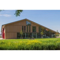 Estructura de acero prefabricada, salón deportivo, instalaciones de práctica interior, construcción