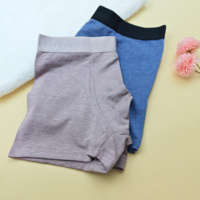 Boxer pour homme de qualité supérieure avec logo personnalisé, sous-vêtements pour homme avec logo privé, slips et boxers pour homme, usine de sous-vêtements respirants, vente en gros