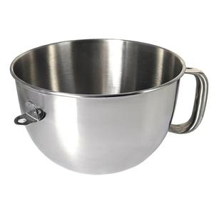 Bol en acier inoxydable épaissi pour robot culinaire KitchenAid 6QT avec poignée, accessoires pour machine de cuisson suspendue, applicable à l'exportation - Product Image 1