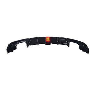 Diffusore Posteriore Stile MT Nero Lucido con LED per BMW Serie 3 F30 F35 M Sport 2013-2018 - Product Image 3
