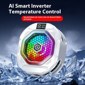 Refroidisseur de téléphone semi-conducteur 4 modes, magnétique/à clipser 2-en-1, ventilateur turbo silencieux, -9 ℃   Freezing, pour <span class=keywords><strong>iPhone</strong></span> <span class=keywords><strong>Android</strong></span> - Product Image 2