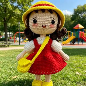 Une poupée artisanale pour petite fille, un jouet en peluche fait <span class=keywords><strong>maison</strong></span>, un cadeau spécialement conçu pour l'anniversaire <span class=keywords><strong>de</strong></span> l'enfant - Product Image 6