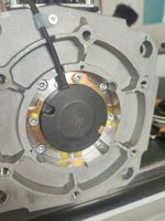 Encodeur de moteur AC SME E68EC050A01, capteur de vitesse à effet Hall, pièces de chariot élévateur de 27 mm et 20 mm de diamètre
