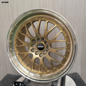 ล้อฟอร์จ EVOR แบบกำหนดเอง 5x112 5x114.3 ขนาด 18-26 นิ้ว ล้อแม็กซ์อลูมิเนียมสุดหรูสไตล์วินเทจสำหรับรถยนต์ Audi R8 Mercedes AMG <span class=keywords><strong>GT</strong></span> Ferrari F8 - Product Image 4