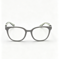JH-TR214 Montures de lunettes souples TR90 pour enfants, unisexe, légères, rondes, optiques, confortables, durables, lunettes de mode