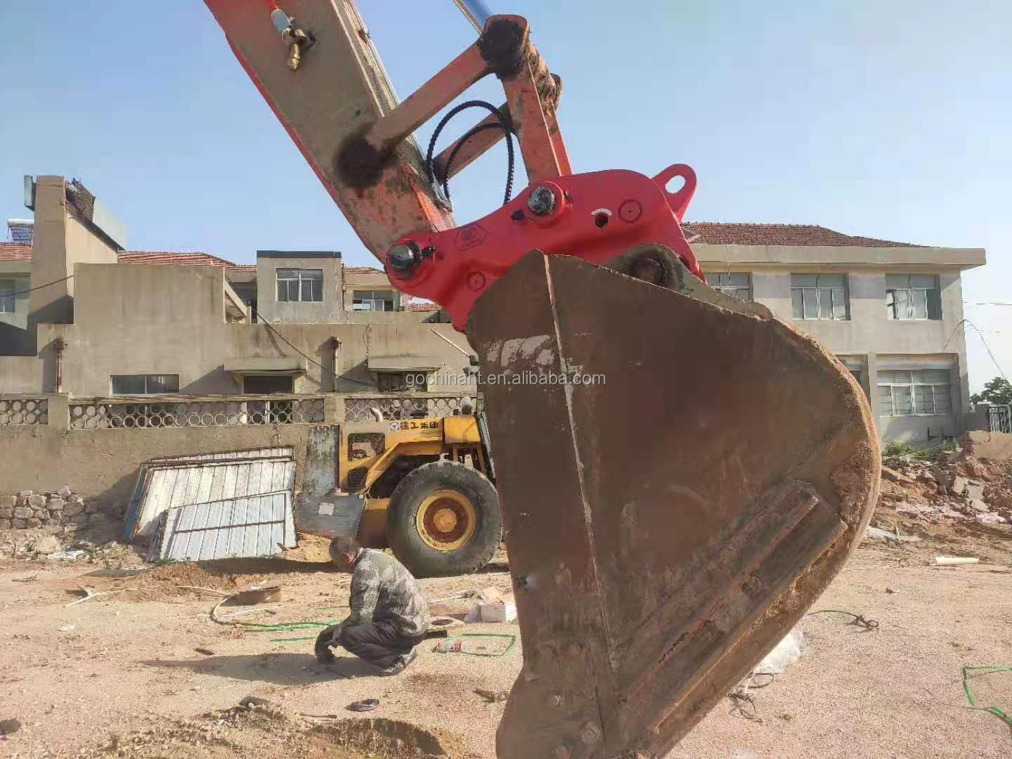PC PC 10 20 30t Excavator Quick Hitch Hydraulic Type