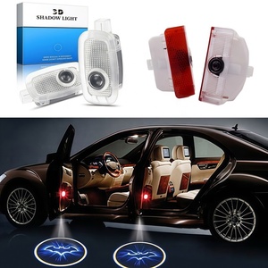 En stock pour Mercedes Benz, projecteur laser sans fil LED pour porte de voiture, logo de bienvenue, lumière d'ombre, emblème personnalisé, tous types de <span class=keywords><strong>logos</strong></span> - Product Image 2