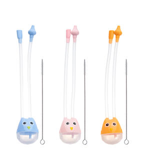 Vente en gros canule nasale pour bébé OEM cathéter en silicone de dessin animé canule nasale outil de nettoyage de soins nasaux 9494 - Product Image 3