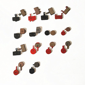 Plaquettes de frein à disque pour vélo de montagne, en résine semi-métallique composite, accessoires de freinage durables pour blocs de friction à étrier - Product Image 2