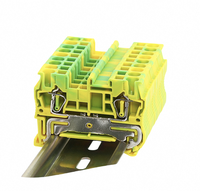 Bornier de rail Din à câblage rapide PT2.5 connecteur de fil enfichable avec borne à ressort combinée pour un câblage efficace