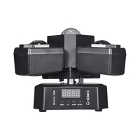 Éclairage QSE 60W RGB LED pour source lumineuse dynamique à 4 bras, 20 canaux DMX512, éclairage de scène disco pour usage international