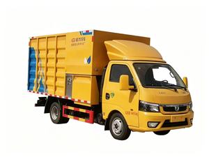 Camion broyeur de bois mobile Dongfeng <span class=keywords><strong>Tiyi</strong></span> 4x2, broyeur hydraulique de branches pour l'élimination des déchets de jardin - Product Image 1