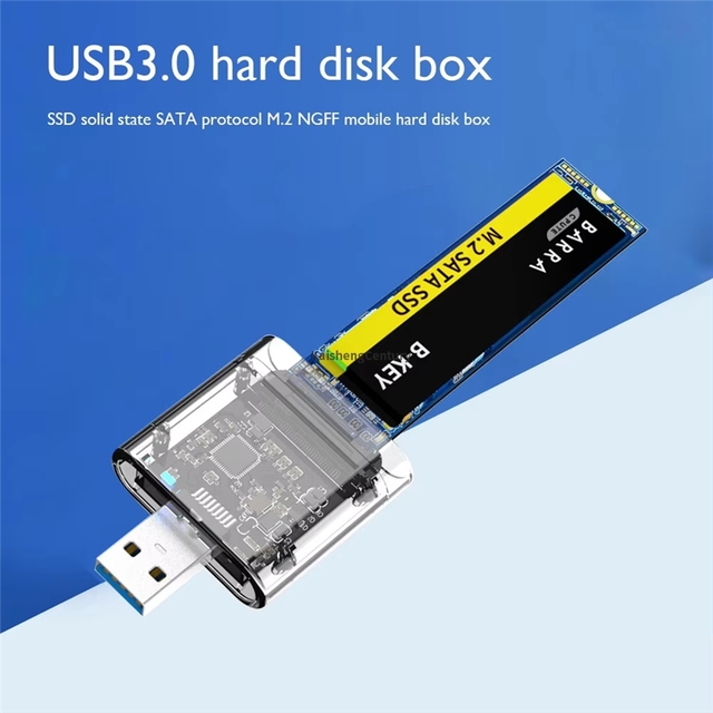 Hot swap SATA SSD Case 1.5Gbps Enclosure High speed Card Adapter solid state SATA protocol M.2 NGFF USB 3.0 hard disk box