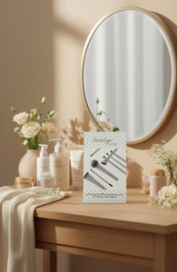 Set di Pennelli per Trucco Saniye Luke, Stile Dulce Sintetico, Kit da 7 Pezzi per Viso e Occhi - Product Image 2