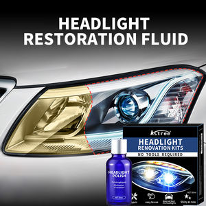 Fluido e Strumento per la Riparazione dei Fari Auto 30ml Accessori per il Rinnovamento delle Lampade Auto in Plastica - Product Image 5