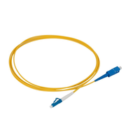 Kabel Patch Fiber Optik Custom Ruiara LC-SC Singlemode Simplex 9/125 2mm PVC Bersertifikasi CE