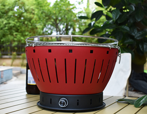 2026 Charcoal <b>BBQ</b> Grill, Portable Small <b>Camping</b> Grill, Tabletop Korean Barbecue Grill for Home Party and Outdoor Cooking - Product Image 4