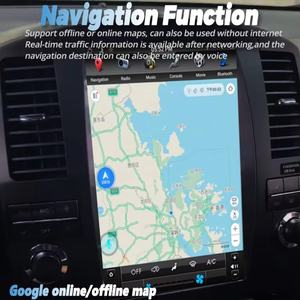 Radio Estéreo para Auto con Pantalla Vertical de 12.8 Pulgadas, GPS, Carplay, DSP, Navi, Android, para Nissan Pathfinder R51 Navara 2006-2011 - Product Image 2
