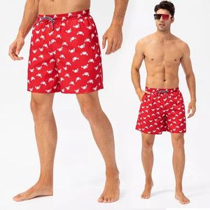 Gym Training Shorts Plus Size Custom <b>Men</b> Beach <b>Trunks</b> Bodybuilding Fitness Quick Dry Leopard Print Striped for Physique Posing - Product Image 1