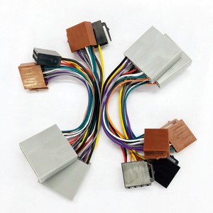 Dapat disesuaikan ISO memanfaatkan kabel Radio adaptor Stereo konektor kabel PTFE PVC kawat kustom pabrikan untuk mobil - Product Image 4