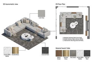 Diseño Personalizado Integral de Viviendas, Personalización Completa de Casas, Estilo Moderno, Renderizado <span class=keywords><strong>3D</strong></span>, Servicios de Diseño de Interiores para Villas y Talleres - Product Image 6