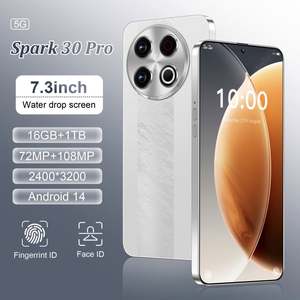 Vendita Calda Spark 30 30 Pro Max Clone 12GB+512GB 6.7 Pollici Display Completo Originale Dual Sim con Logo Cellulare Mobile - Product Image 1
