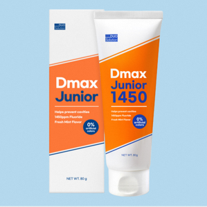 Pasta Dental DUO Solution Dmax Junior 1450ppm con Extractos Orgánicos, Fórmula 10-Free, Fortalece el Esmalte Dental para Niños de 7 a 14 Años - Product Image 5