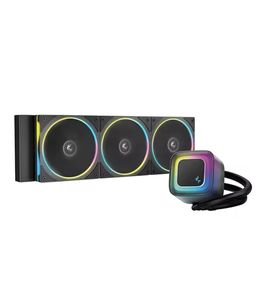 โปรเซสเซอร์พัดลมระบายความร้อน LE360ใหม่ Deep Cool Pro หน้าจอสีดำและสีขาว AIO CPU คูลเลอร์ arBB เกมคอมพิวเตอร์ประมวลผล I - Product Image 2