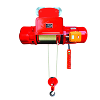 Nouvelle palan électrique à câble simple/double vitesse CD/MD, machine de levage pour chantier, grue avec télécommande filaire IP54/IP55